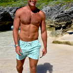 Yachts Classics Swim Trunks // Green (M)