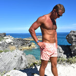 Avocado Classics Swim Trunks // Pink (L)