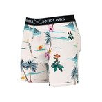 Hula Cotton Softer Than Cotton Boxer Brief // Off White (S)