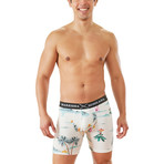 Hula Cotton Softer Than Cotton Boxer Brief // Off White (M)