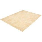 Bianca // Cowhide Patchwork Rug // Khaki