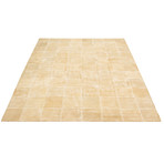 Bianca // Cowhide Patchwork Rug // Khaki