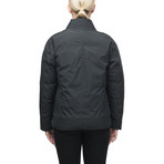 Women's Adele Double Breasted Jacket // Black (S)