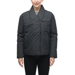 Women's Adele Double Breasted Jacket // Black (S)