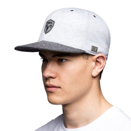 Unisex Finch Cap // Light Gray Heather