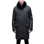 Men's Quinton Shawl Collar Jacket // Black (XS)