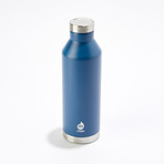 Vacuum Sealed Stainless Steel Bottle // 26 oz (Ocean Blue)