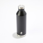 Vacuum Sealed Stainless Steel Bottle // 26 oz (Black)