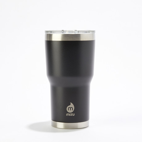 Vacuum Sealed Stainless Steel Tumbler // 21 oz (Black)