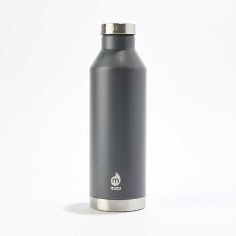 Vacuum Sealed Stainless Steel Bottle // 26 oz (Gray)