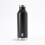 Vacuum Sealed Stainless Steel Bottle // 26 oz (Black)