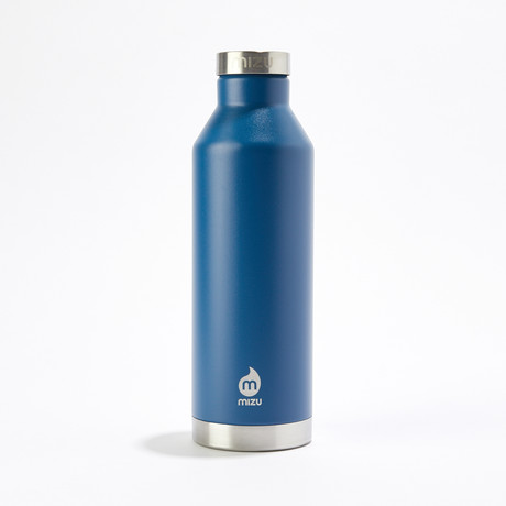 Vacuum Sealed Stainless Steel Bottle // 26 oz (Ocean Blue)