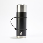 Double Wall Vacuum Sealed Thermos // 33 oz (Black)