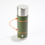 Double Wall Vacuum Sealed Thermos // 33 oz (Army Green)