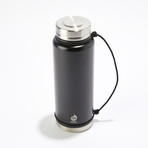 Vacuum Sealed Stainless Steel Bottle // 36 oz (Black)