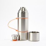 Double Wall Vacuum Sealed Thermos // 33 oz (Stainless)