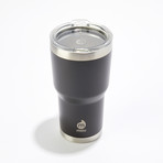 Vacuum Sealed Stainless Steel Tumbler // 21 oz (Black)