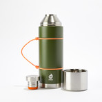 Double Wall Vacuum Sealed Thermos // 33 oz (Army Green)