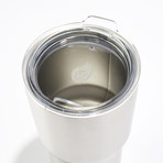 Vacuum Sealed Stainless Steel Tumbler // 21 oz (Stainless)