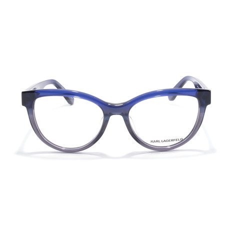Women's Optical Frames // Blue + Gray Iridescent
