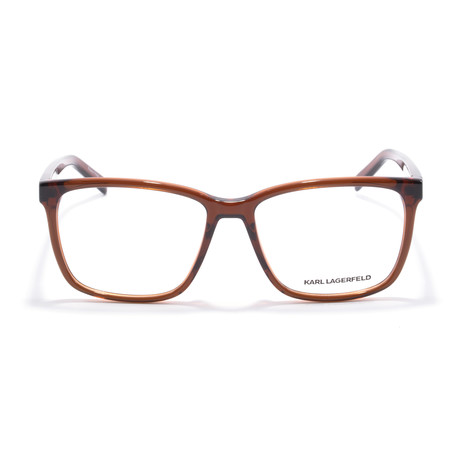 Unisex Optical Frames // Brown Brick