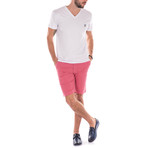 Bermuda Shorts // Light Red (XL)