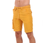 Bermuda Shorts // Yellow (L)