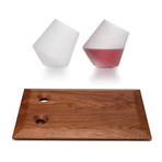 Wine Cheese Board Set // Frosted