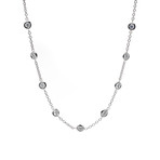 Crivelli 18k White Gold Diamond Necklace II