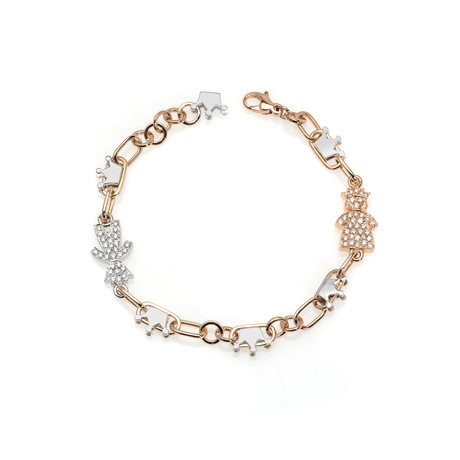 Crivelli 18k Two-Tone Gold Diamond Bracelet VI