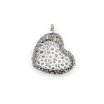 Crivelli 18k White Gold Diamond Pendant