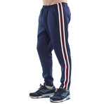 Striped Snap Track Pant // Navy (2XL)