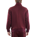 1/2 Zip Pullover // Burgundy (L)