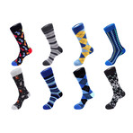 Crew Sock Combo Set // Sloan // 8 Pack