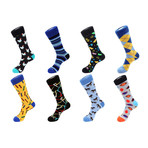 Crew Sock Combo Set // Chandler // 8 Pack