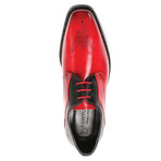 Primoz Dress Shoes // Black + Red (US: 9)