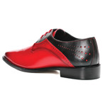 Primoz Dress Shoes // Black + Red (US: 6.5)