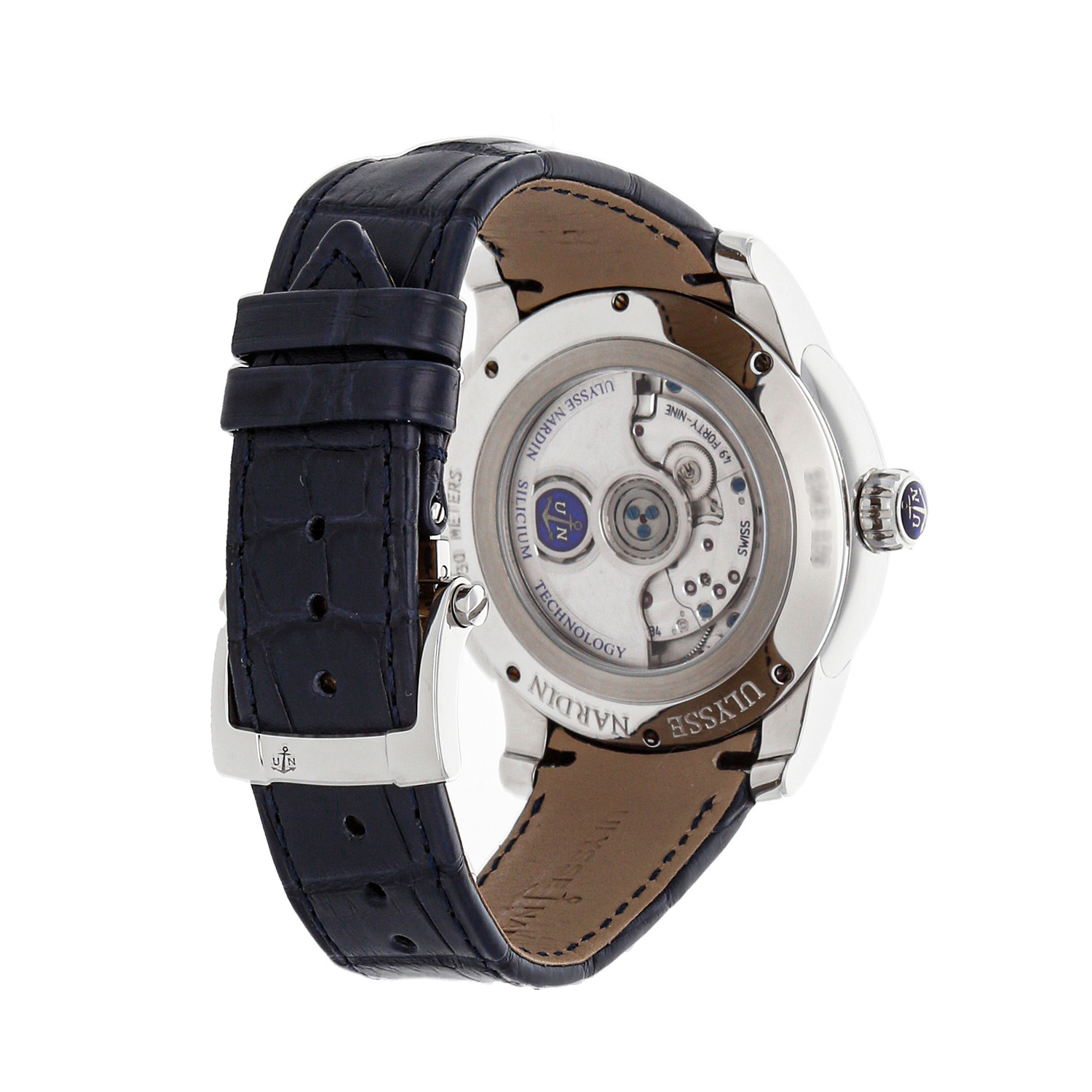 Ulysse Nardin Classic Dual Time Automatic // 3343-126LE/93 // Pre-Owned ...