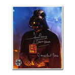 James Earl Jones + David Prowse Autographed Star Wars // Combo Photo