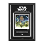 Return Of The Jedi // Limited Edition Display // Etched Facsimile Signatures