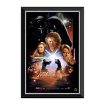 Star Wars Ep III Revenge Of The Sith // Vintage Movie Poster // Framed Canvas