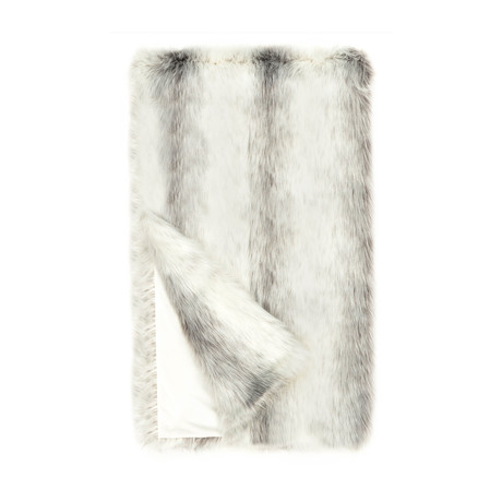 Limited Edition Faux Fur Throw // Fox (Tipped)