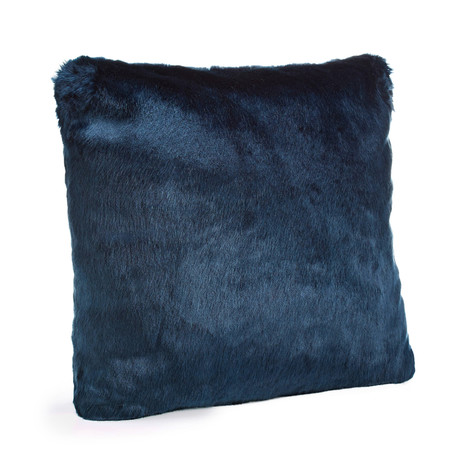 Couture Faux Fur Euro Pillow // Mink (Taupe)