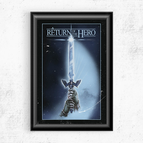 Return of the Hero (17"H x 11"W)