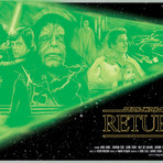 Star Wars Alternative Movie Poster // Return of the Jedi (9"H x 24"W)