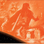 Star Wars Alternative Movie Poster // The Empire Strikes Back (24"H x 60"W)