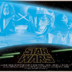 Star Wars Alternative Movie Poster // A New Hope (9"H x 24"W)