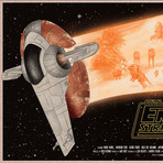 Star Wars Alternative Movie Poster // The Empire Strikes Back (24"H x 60"W)