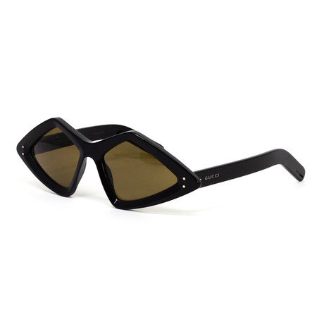 Women's Diamond Sunglasses // Brown