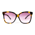 Women's Cat Eye Sunglasses // Violet + Havana